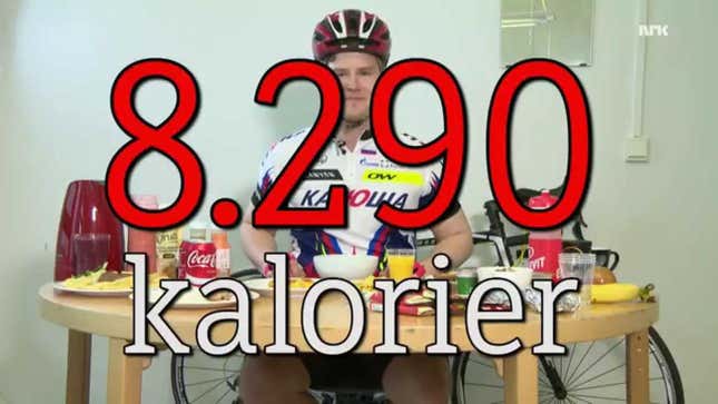 Man Tries To Consume As Many Calories As Tour De France Rider, Barfs