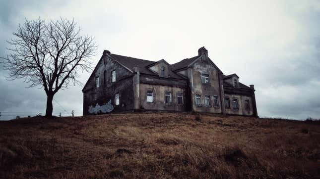 A haunted house in Belarus