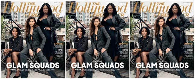 Zendaya's All-Black Glam Squad Named One of the Top in Hollywood