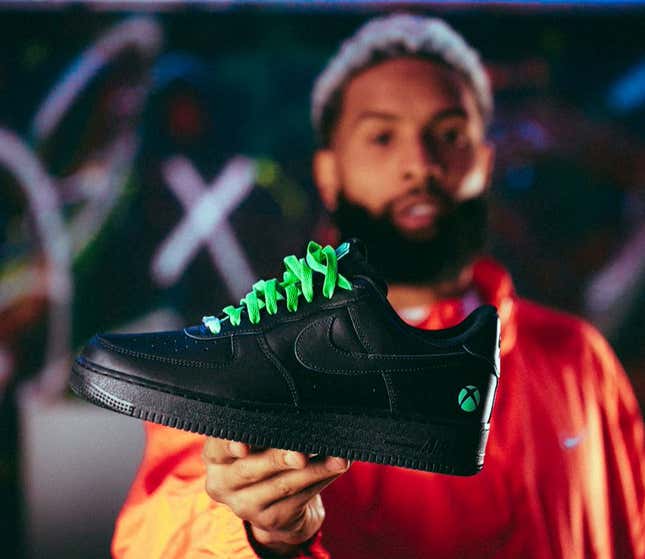 Image for article titled Odell Beckham Jr. Has Big Plans to Power Your Dreams With Xbox Sneaker, Controller Collab