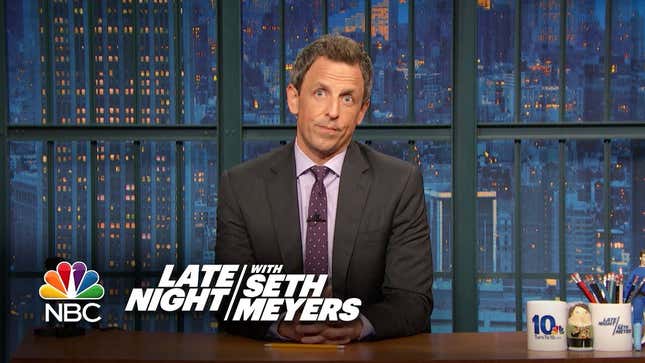 Seth Meyers Had a Much Better Charlottesville Segment Than Jimmy Fallon<em></em>