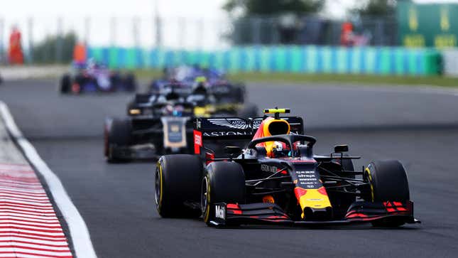 Pierre Gasly at the Hungarian Grand Prix.