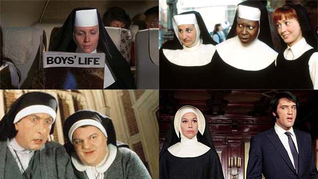 Breaking the habit A dozen plus unconventional movie nuns