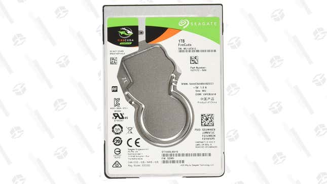 Seagate FireCuda 1TB Hybrid Drive | $50 | Amazon