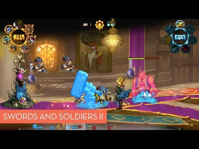 Watch Us Play The Wii U's New 2D RTS, <i>Swords & Soldiers II </i>