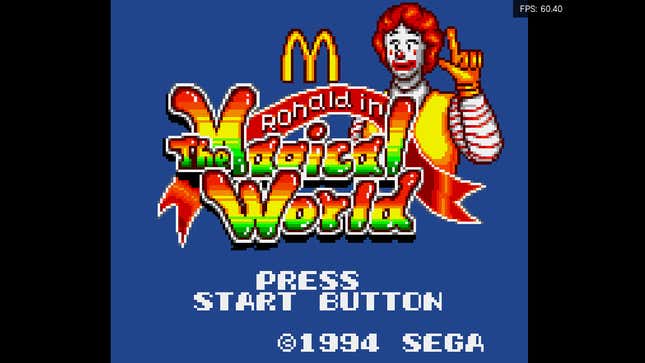 Image for article titled McDonald’s vast catalog of video games is better than any PlayPlace
