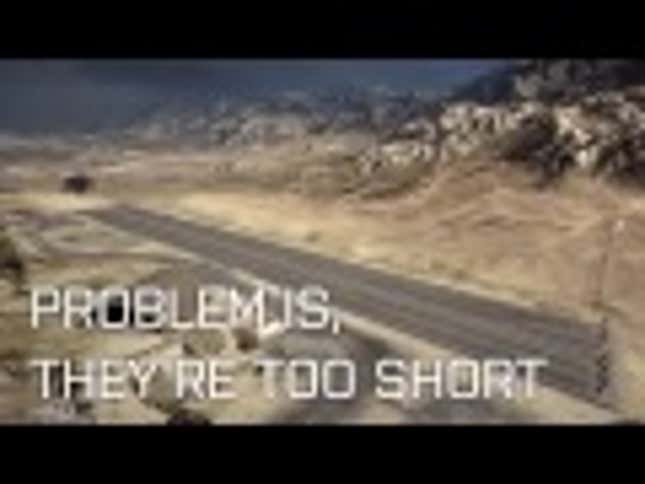 Hey <em>Battlefield</em> Who Designed Your Runways?
