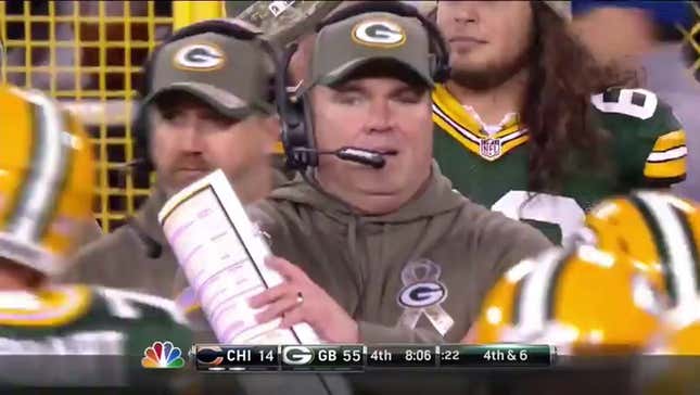 Mike McCarthy Trips Over A Cord, Loses It