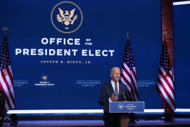 Image for article titled President-Elect Joe Biden Becomes First Democrat to Win Georgia in Almost 30 Years