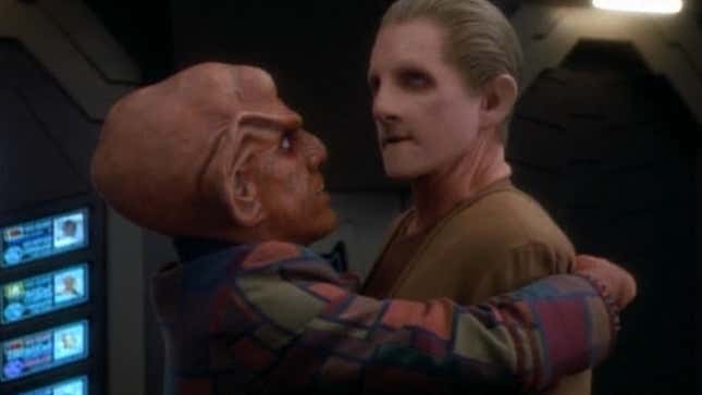 Quark and Odo’s relationship formed the comedic backbone of Deep Space Nine.
