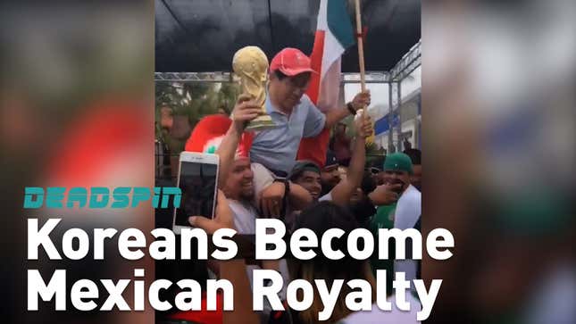 Grateful Mexico Fans Are Treating South Korea Fans Like Royalty<em></em>