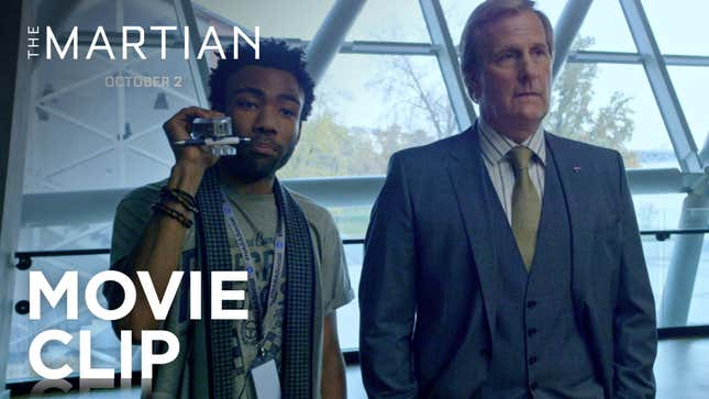An Argument for Why Donald Glover in <i>The Martian</i> Is the Greatest Magical Negro Ever