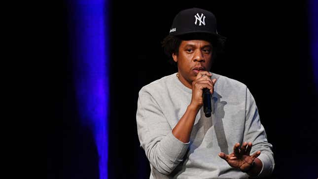 Shawn “Jay-Z” Carter speaks onstage during the launch of The Reform Alliance on January 23, 2019, in New York City. 