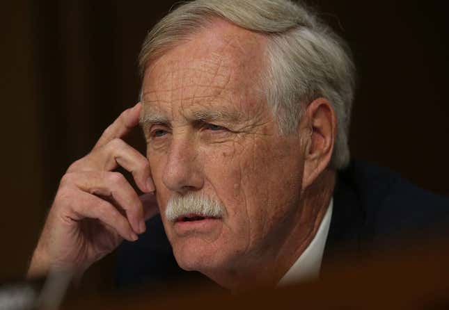 Image for article titled Sen. Angus King: Want to Stop Coronavirus? Make Netflix and Disney Plus Free