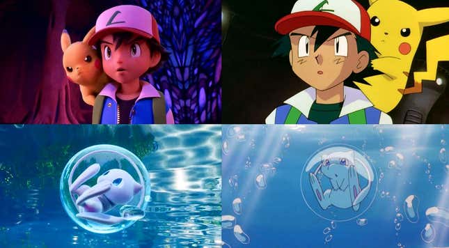 Image for article titled Anime Pokémon Compared With The New CG Movie Version