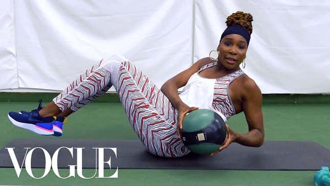 Back to Basics: Venus Williams Shares Her Moves for a Grand Slam Body