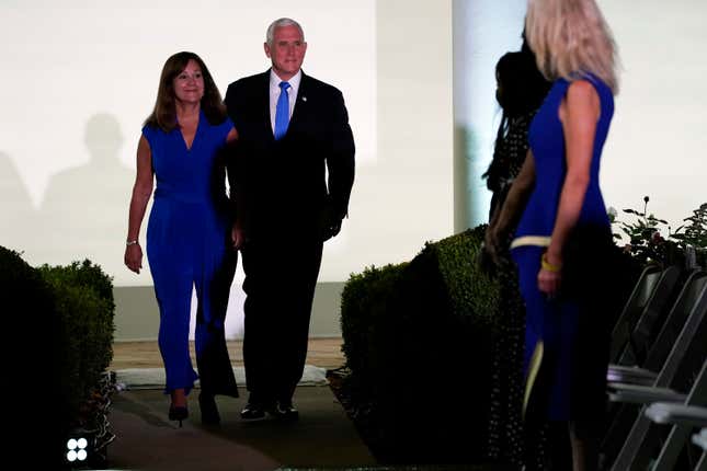 Image for article titled Introducing Mother Pence's Evangelical Glow Up