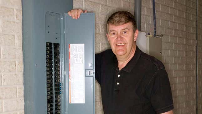 Image for article titled Report: Dad Wants To Show You Where Fuse Box Is