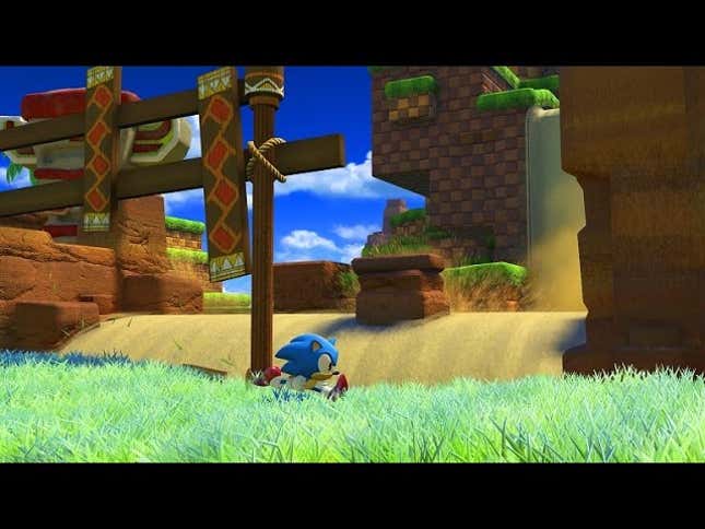 Green Hill Zone's Looking Good In <i>Sonic Forces</i>