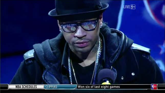 Allen Iverson Thanks Michael Jordan, His Mom And...Stephen A. Smith?