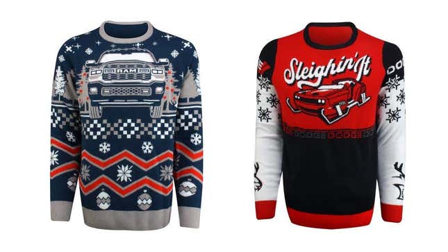 Dodge 2025 christmas sweater