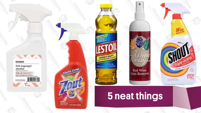Image for article titled Not All Stain Removers Are The Same. These Are Five Of The Best.