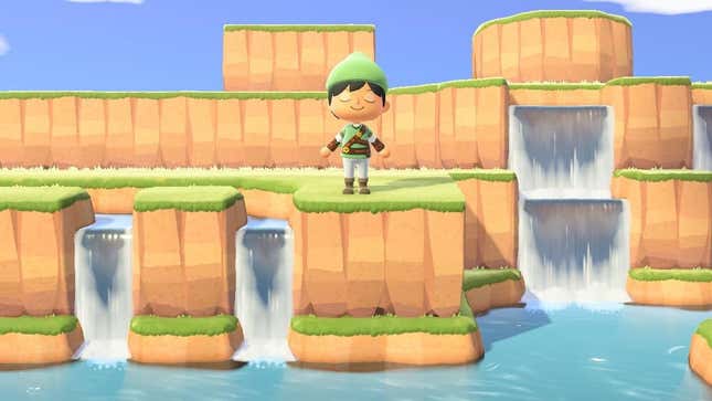 Image for article titled Link To The Past&#39;s Hyrule Recreated In Animal Crossing