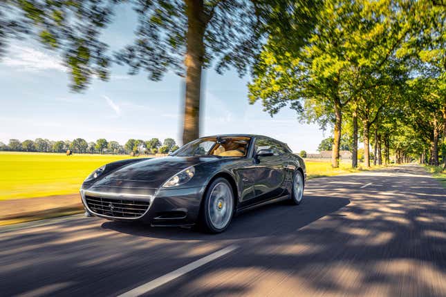 Image for article titled This Ferrari 612 Scaglietti Shooting Brake Is a Modern-Day Breadvan