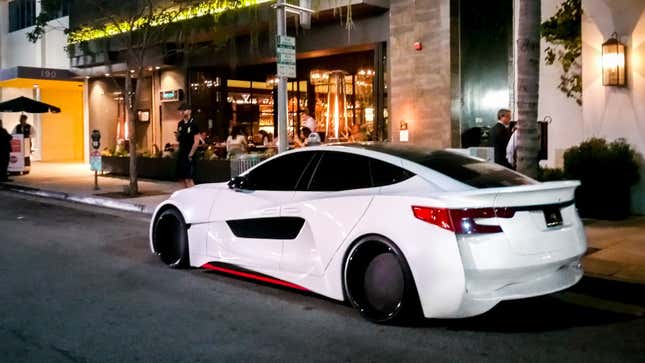 Oh God, Will.i.am Modified A Tesla<em></em>