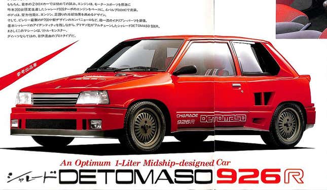 Image for article titled Let&#39;s Remember That Time Daihatsu Almost Rallied A Group B Charade