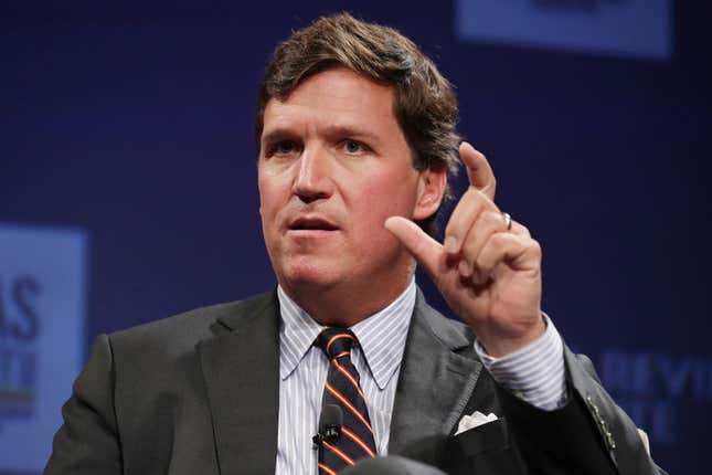 Image for article titled Tucker Carlson Has a Crush on Barack Obama