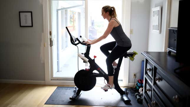 Image for article titled Peloton Is Thriving, Living Her Best Pandemic Life