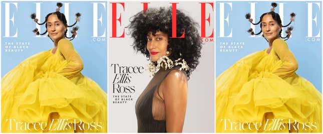 Image for article titled We&#39;re Sensing a Pattern Here: Tracee Ellis Ross, Kerry Washington and More Center Black Hair This September