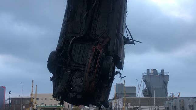 Image for article titled New York Pulled Two Whole Cars From The Gowanus Canal