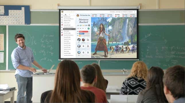 Turning School Into An RPG Where You Level Up By Studying