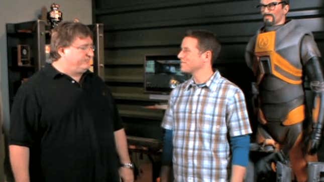 Ten Years Of Gabe Newell Talking About <i>Half-Life 3</i> Is Depressing To Watch