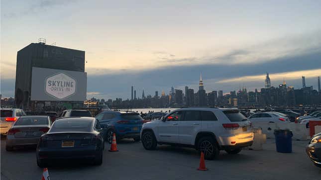 Image for article titled New York City&#39;s Brand New Drive-In Is An Antidote To Social Distancing Blues