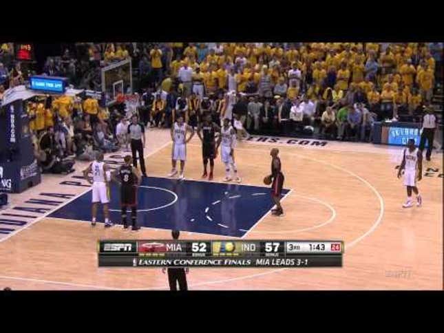 Last Night Belonged To Crazy-Ass Lance Stephenson