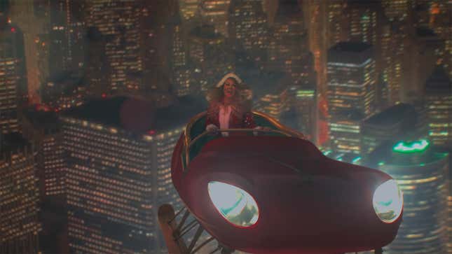 Image for article titled In Mariah Carey's Magical Christmas Special, a Diva Embraces Her Inner Camp