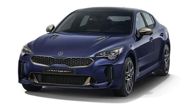 Image for article titled The Kia Stinger Gets New 2.5-Liter Engine Trim With The Correct Amount Of Horsepower