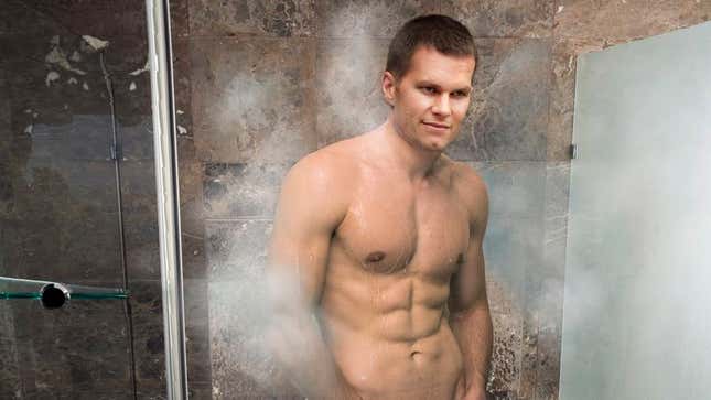 Image for article titled Naked, Dripping Wet Tom Brady Thrilled By Judge’s Decision To Overturn Suspension, Imagines Judge