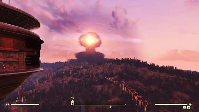 Image for article titled Fallout 76&#39;s NPCs Don&#39;t Care About Getting Nuked