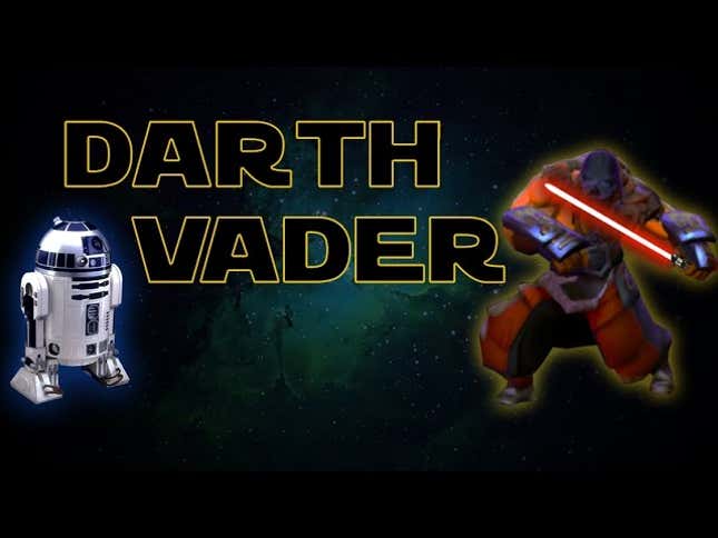 Darth Vader, Modded Into <i>DOTA 2</i>