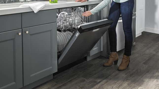 Image for article titled Here&#39;s What To Do When Your Dishwasher Gets Fishy Smelling