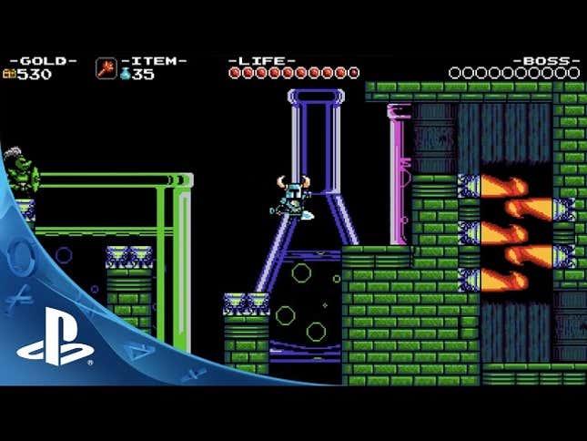 <i>Shovel Knight</i> Is Coming To PlayStation... With Kratos