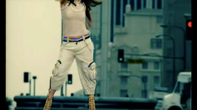 Image for article titled Let's Not Forget J. Lo's Velour Suits and Other Classic Music Video Looks