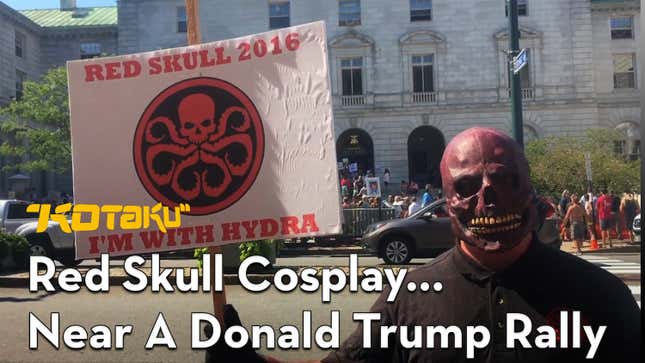 Some Unexpected Cosplay At A Recent Donald Trump Rally