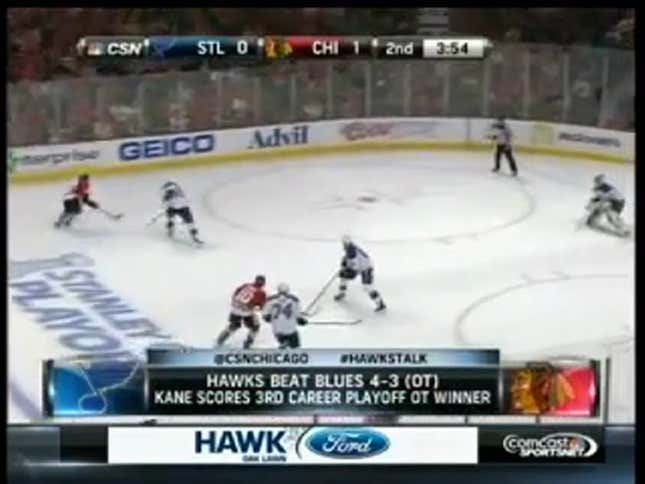 Reporter Asks Patrick Kane "Was That Your First Overtime Game-Winner?"