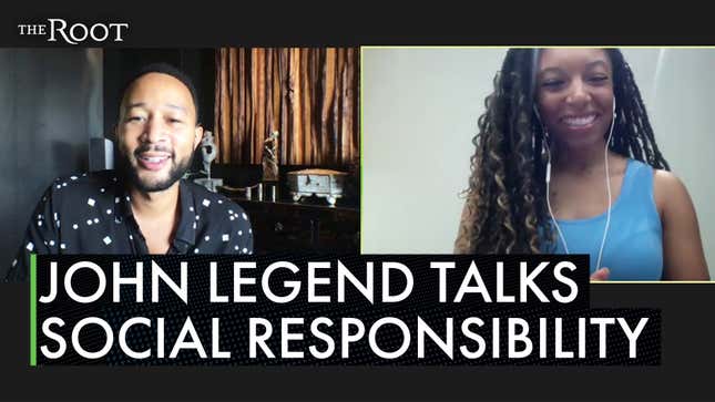 John Legend Discusses Hollywood's Social and Moral Responsibilities (and His <i>Verzuz</i> Two-Step) With <i>The Root</i>