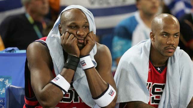 Image for article titled Lamar Odom Says He Used "A Giant, Rubber, Black Cock" To Pass His Drug Test For The 2004 Olympics